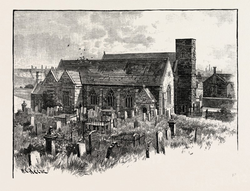 MONKWEARMOUTH CHURCH. Monkwearmouth is an area of Sunderland located at the north side of the mouth of the River Wear. UK
