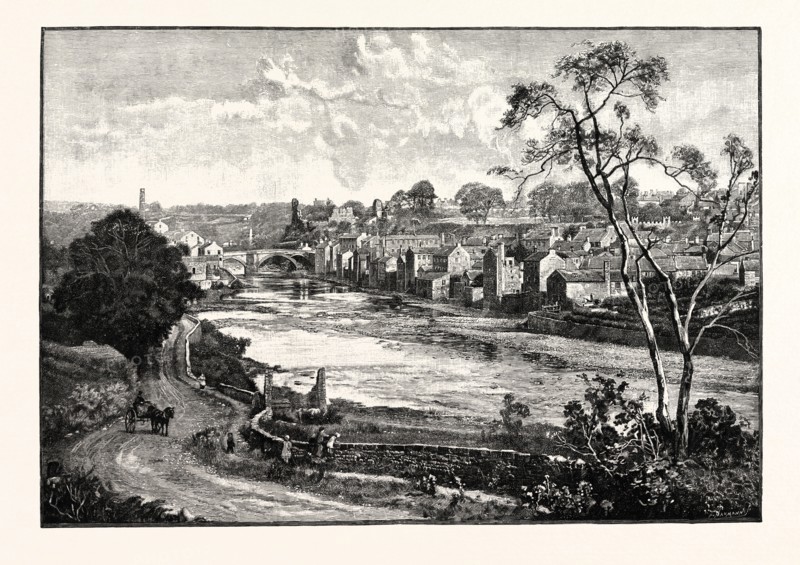 Barnard Castle (Barney) is a market town in Teesdale, County Durham, England. UK