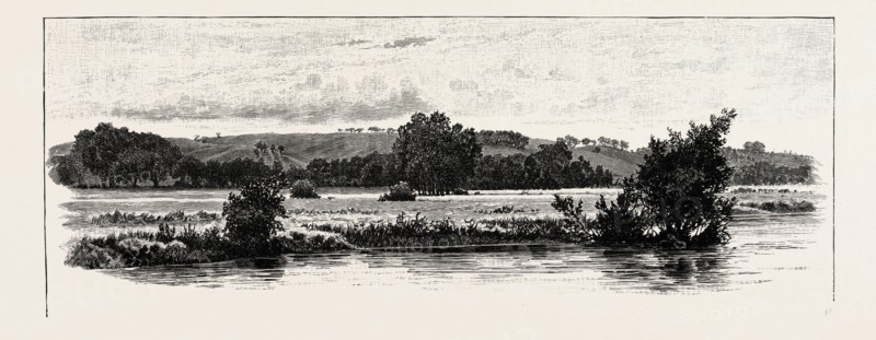 CANNOCK CHASE, FROM THE TRENT, UK. A mixed area of countryside in the county of Staffordshire, England.