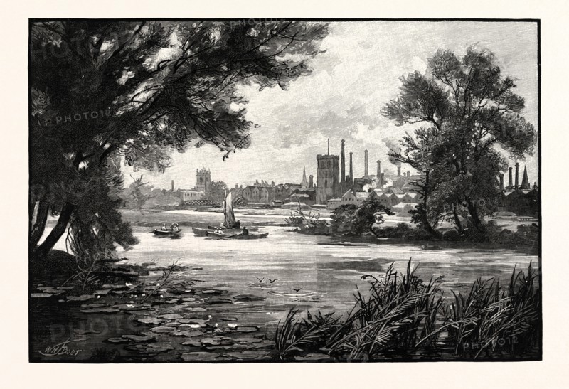 Burton upon Trent, also known as Burton-on-Trent or simply Burton, is a town straddling the River Trent in the east of Staffordshire, England. The demonym for residents of the town is Burtonian. UK