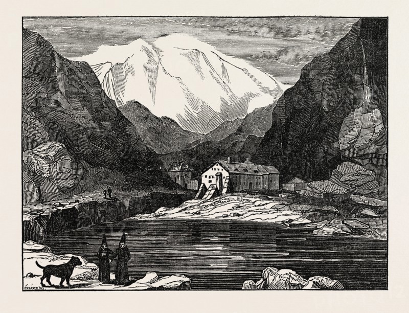 THE HOSPICE ON MOUNT ST. BERNARD, Switzerland
