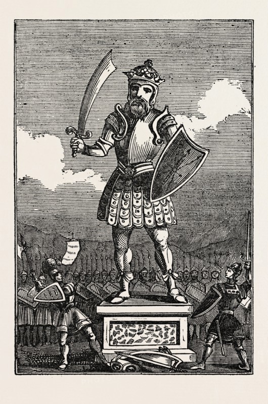 Woden or Wodan, name of a god of Germanic paganism.