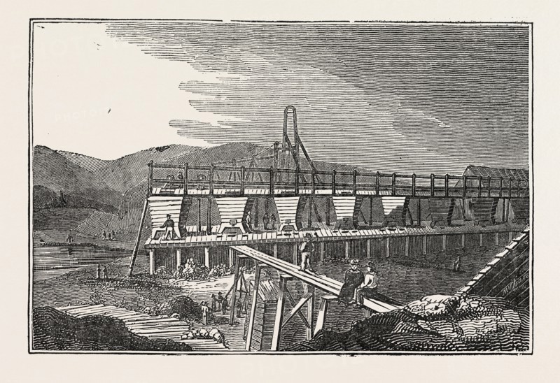 FOWEY CONSOLS COPPER MINE, a group of mines in the St Blazey district of Cornwall. UK, britain, british, europe, united kingdom, great britain, european