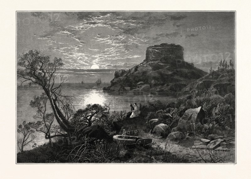 OLD FORT DUMPLING, NEWPORT. J.D. WOODWARD