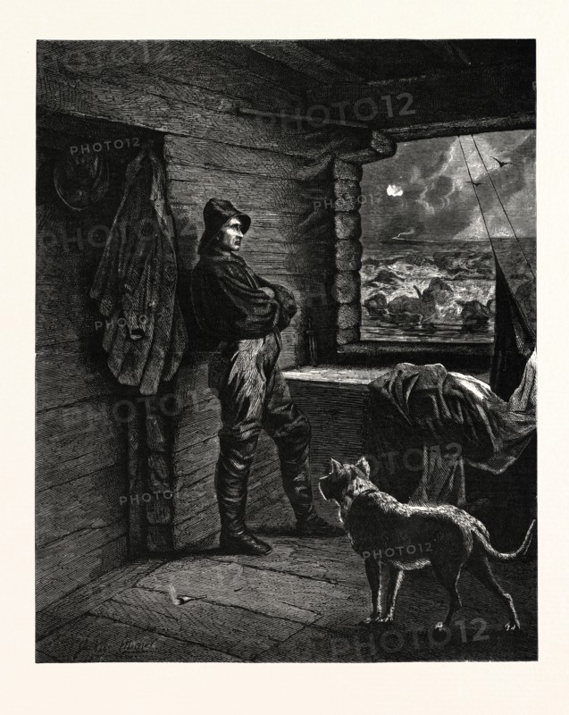THE WRECKER'S CHRISTMAS BY GUSTAV MICHE. LGustave Frédéric Michel (1851â€ì1924) was a French sculptor. Wrecking (shipwreck) is the practice of taking valuables from a shipwreck which has foundered near or close to shore.