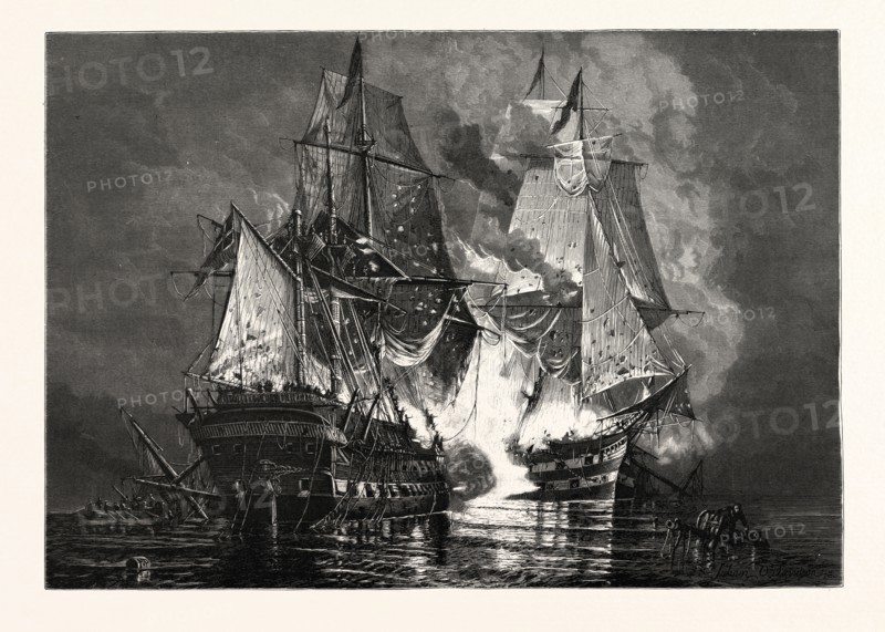 AN OLD-TIME SEA-FIGHT. J.O. DAVIDSON
