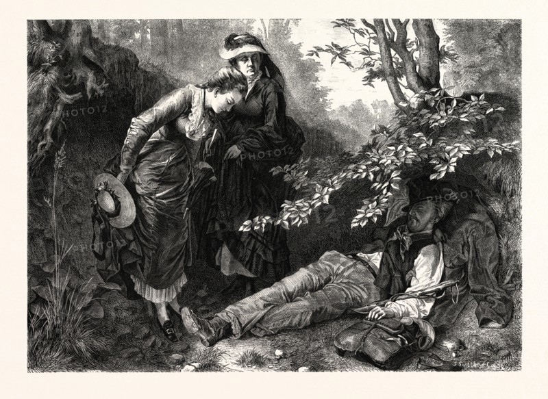 GETTING AROUND HIM. F. WIDNMANN