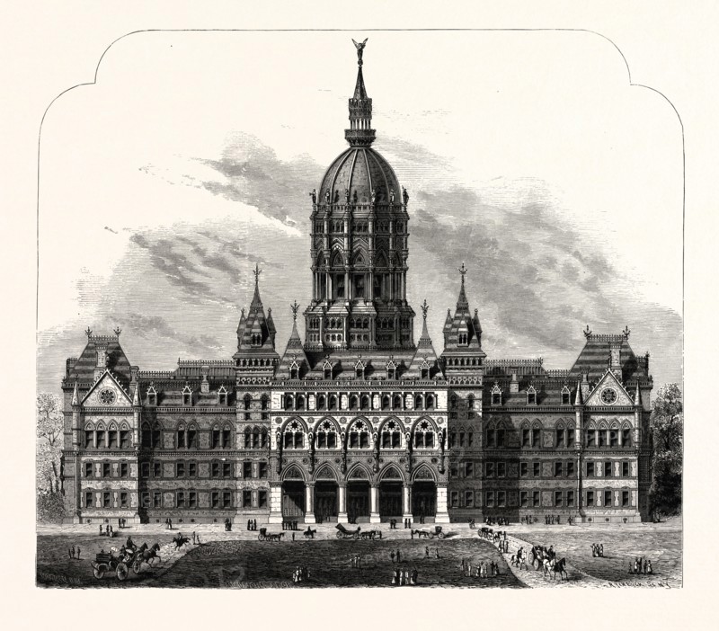 NEW CAPITOL AT HARTFORD, CONNECTICUT, USA