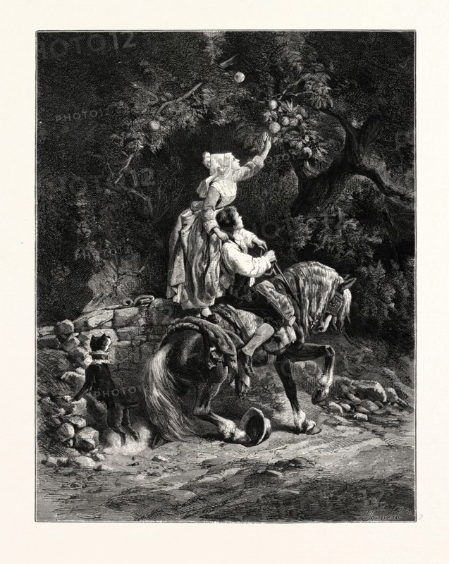 THE MODERN ADAM AND EVE. AFTER COMPTE-CALIX