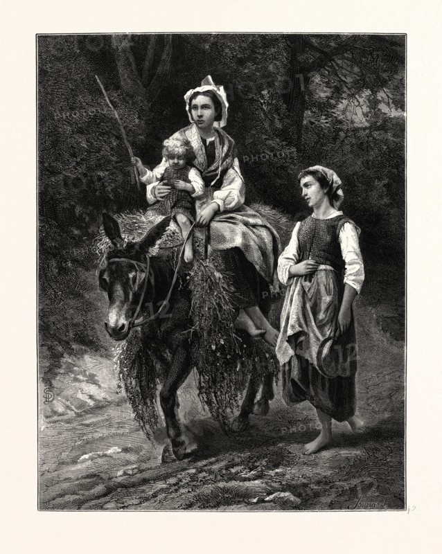 THE RETURN FROM THE FIELD. AFTER DELOFFE