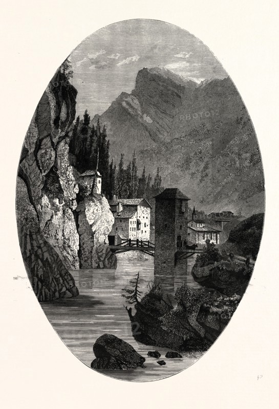THE PASS PASS OF FINSTERMUNZ, SWITZERLAND