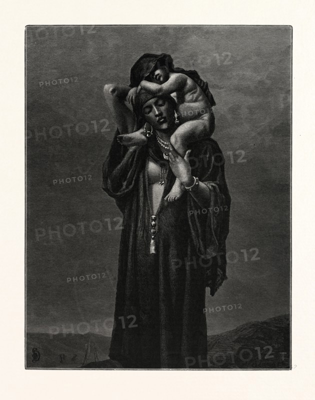 A MOTHER OF EGYPT. AFTER BONNAT