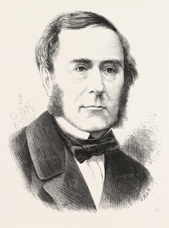 DR. SAMUEL SEBASTIAN WESLEY 14 August 1810 19 APRIL 1876 English organist and composer ENGRAVING 1876