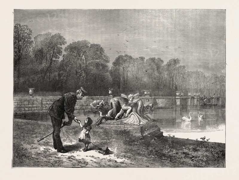 THE FRANCO-PRUSSIAN WAR: L'ENTENTE CORDIALE: THE BABE AND THE BUGBEAR, BISMARCK, 1870
