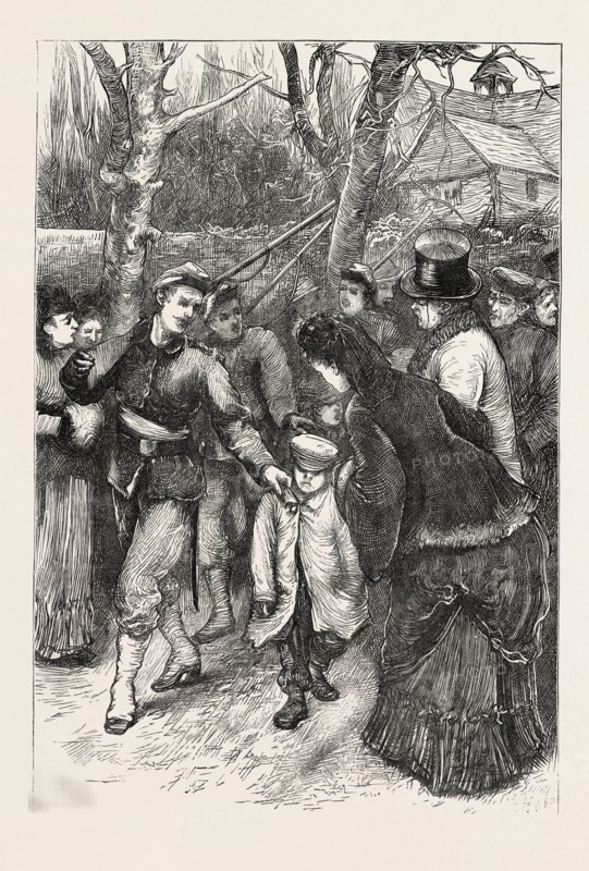 FRANCO-PRUSSIAN WAR: PRUSSIAN SPIES AT TOURS, FRANCE, 1870