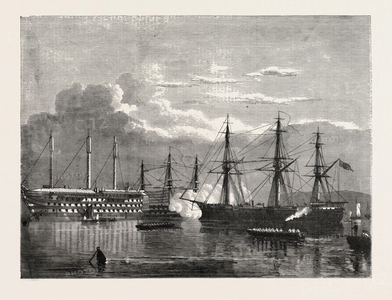 THE OLD STYLE AND THE NEW STYLE OF SHIP, 1870