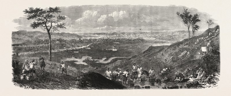 THE GOLD FIELDS OF AUSTRALIA: BALLARAT, 1865