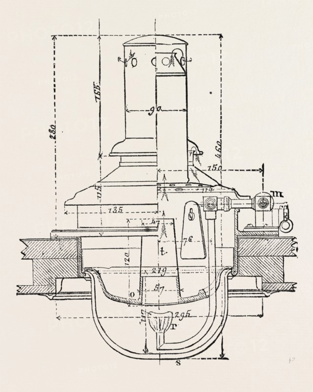 COMPRESSED OIL GAS FOR LIGHTING CARS, STEAMBOATS, AND BUOYS: CAR LAMP, 1882