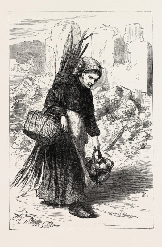 THE FRANCO-PRUSSIAN WAR: OUTSIDE PARIS: A LITTLE RELISH FOR MY GOOD MAN, FRANCE, 1871