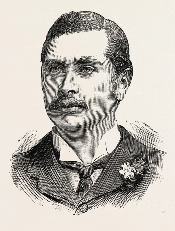 MR. GEORGE GRANVILLE LEVESON-GOWER M P. for Stoke-upon-Trent, engraving 1890, UK, U.K., Britain, British, Europe, United Kingdom, Great Britain, European