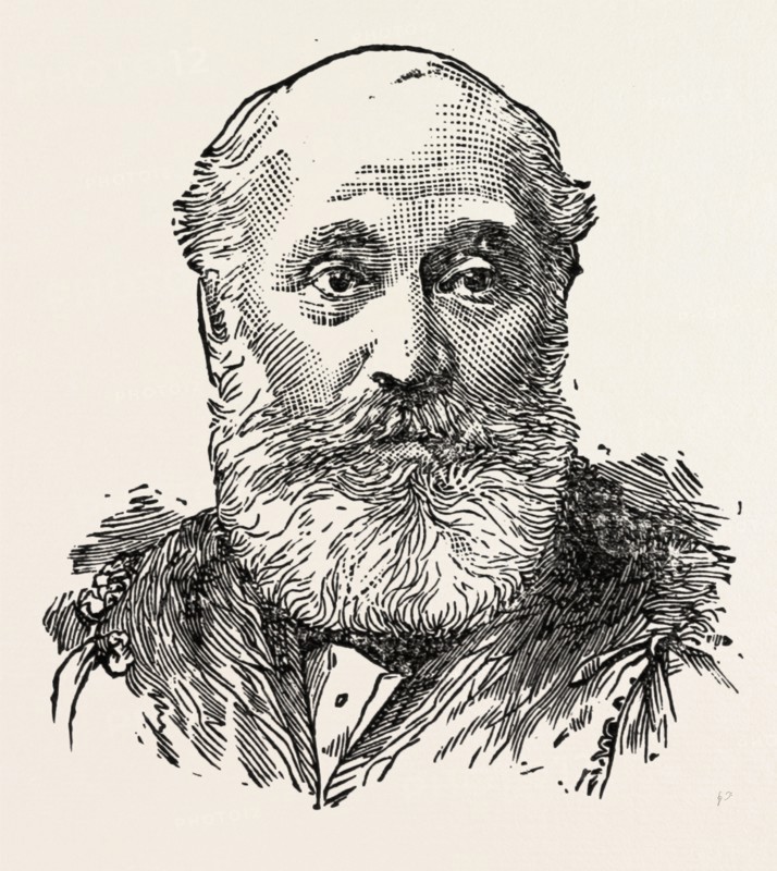 MR. HANDEL COSSHAM M.P. for East Bristol, engraving 1890, UK, U.K., Britain, British, Europe, United Kingdom, Great Britain, European