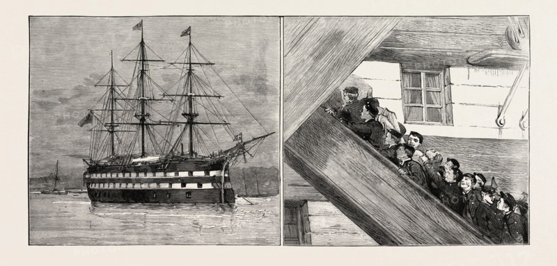 THE RACE AT GREENHITHE BETWEEN NAVAL CADETS OF H.M.S. WORCESTER AND H.M.S. CONWAY



, engraving 1890, engraved image, history, arkheia, illustrative technique, engravement, engraving, victorian, Arts, Culture, 19th Century Style, Retro Styled, Vintage, retro, nineteenth century engraving, historic art