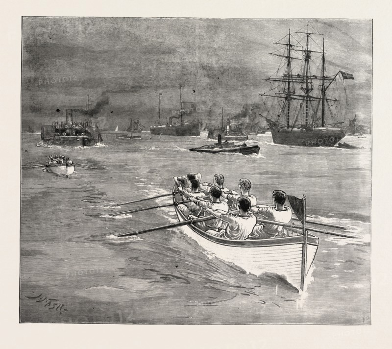 THE RACE AT GREENHITHE BETWEEN NAVAL CADETS OF H.M.S. WORCESTER AND H.M.S. CONWAY



, engraving 1890, engraved image, history, arkheia, illustrative technique, engravement, engraving, victorian, Arts, Culture, 19th Century Style, Retro Styled, Vintage, retro, nineteenth century engraving, historic art