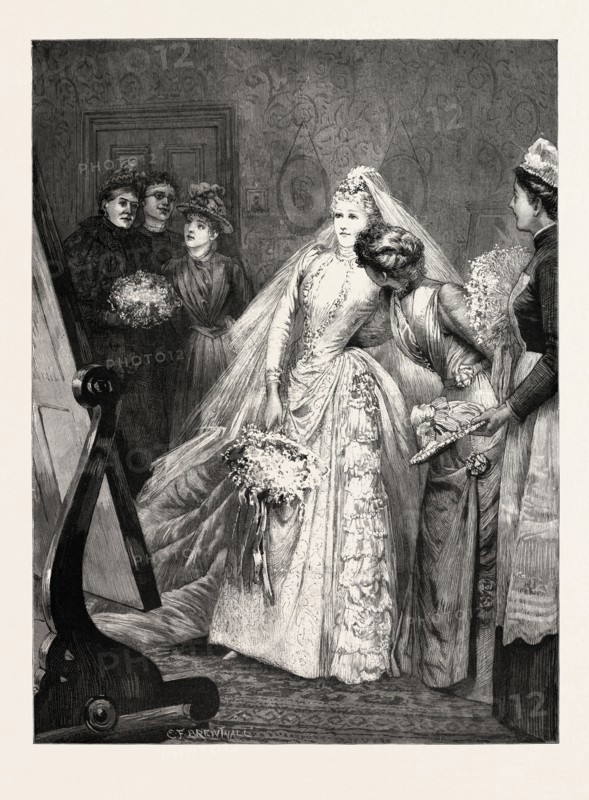 THE SUPREME MOMENT, engraving 1890, engraved image, history, arkheia, illustrative technique, engravement, engraving, victorian, Arts, Culture, 19th Century Style, Retro Styled, Vintage, retro, nineteenth century engraving, historic art