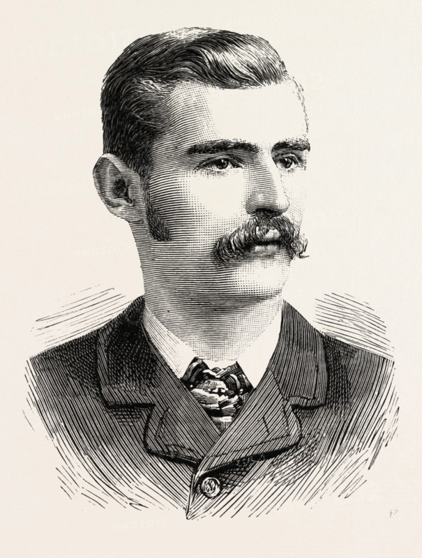 MR. G. F. BENNETT Senior Wrangler, engraving 1890, UK, U.K., Britain, British, Europe, United Kingdom, Great Britain, European, engraved image, history, arkheia, illustrative technique, engravement, engraving, victorian, Arts, Culture, 19th Century Style, Retro Styled, Vintage, retro, nineteenth century engraving, historic art, PORTRAIT, FACE