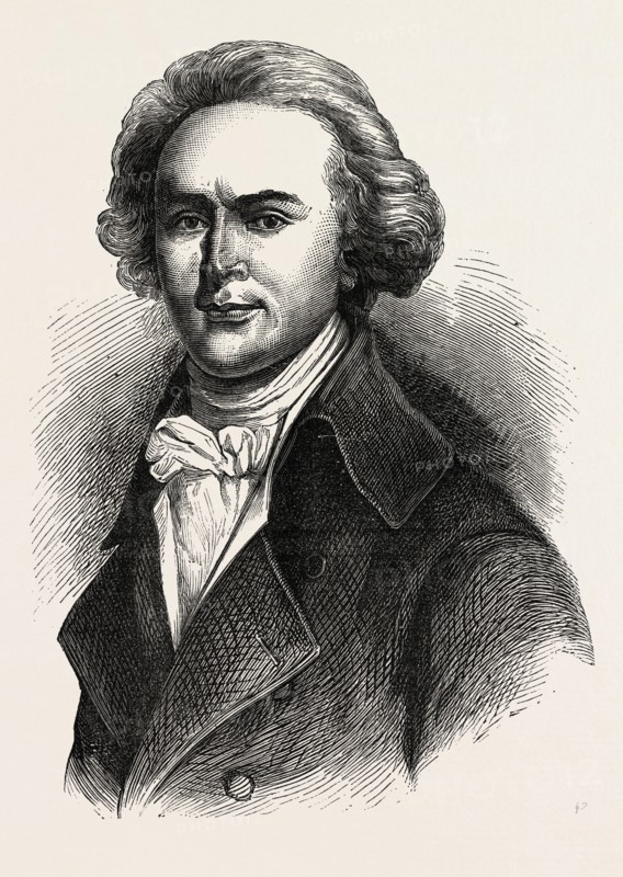 JOHN QUINCY ADAMS, He was the sixth President of the United States, US, USA, 1870s engraving