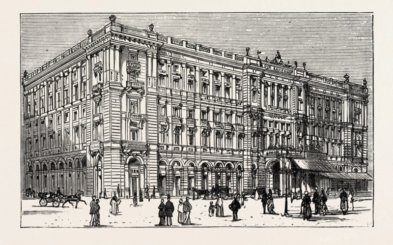THE BERLIN CONGRESS,THE KAISERHOF, WHERE LORD BEACONSFIELD IS STAYING