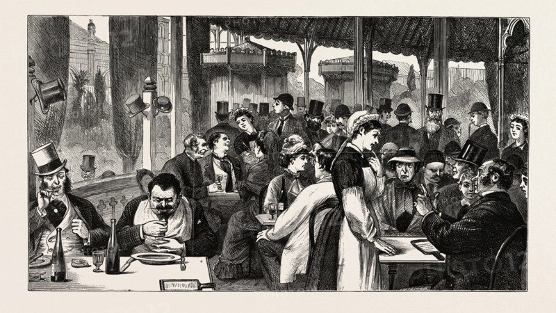 THE PARIS EXHIBITION, WHERE WE REFRESH: THE DUVAL RESTAURANT, FRANCE