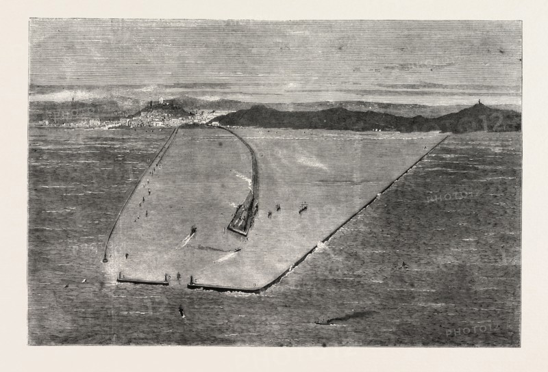 THE PROPOSED NEW DEEP SEA HARBOUR AT BOULOGNE-SUR-MER, FRANCE