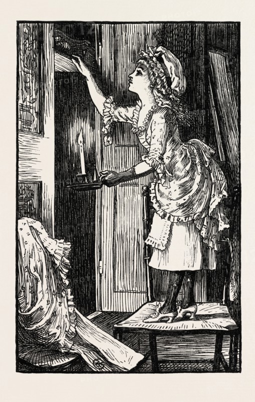Rosy By Mrs Molesworth,  ENGRAVING 1882