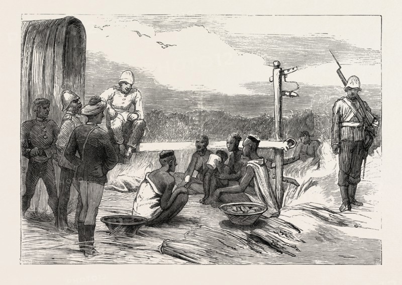 DOORNBERG, THE ZULU WAR, ENGRAVING 1879