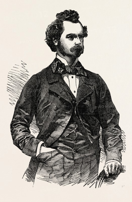 SIR ROBERT PEEL, BART., M.P. FOR TAMWORTH, UK, 1851 engraving