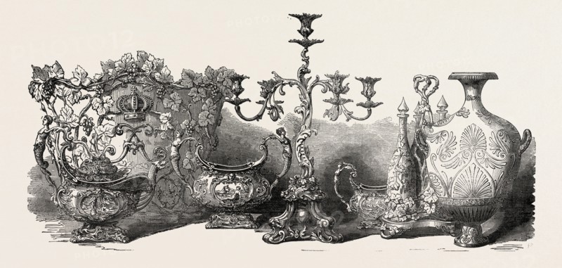 SILVER, BY HANCOCK, 1851 engraving