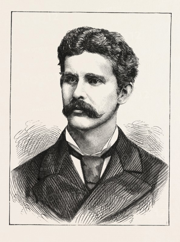 THE LATE MR. C. C. OGLE, CORRESPONDENT OF THE TIMES