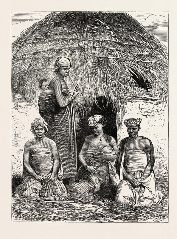 KAFFIR WOMEN, CAPE COLONY, SOUTH AFRICA