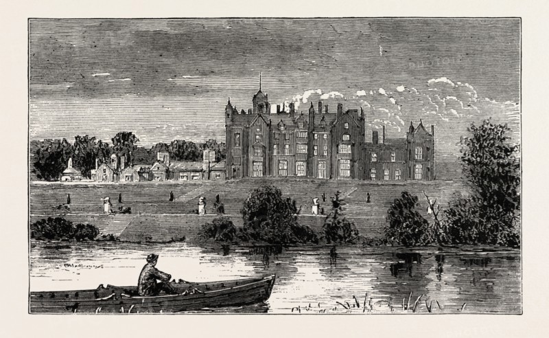 WORSLEY HALL, SEAT OF THE EARL OF ELLESMERE, UK