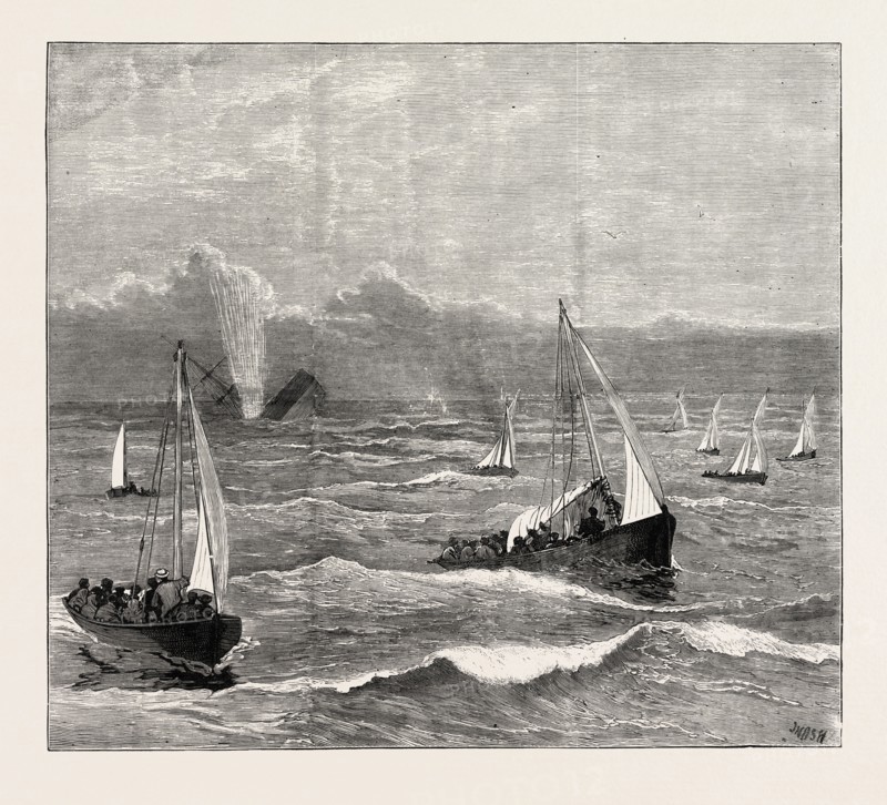 THE LOSS OF THE CAPE MAIL STEAMSHIP AMERICAN: FOUNDERING OF THE VESSEL