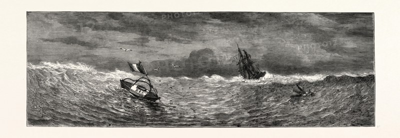 VANDENBERGH'S SEA MESSENGER FOR CONVEYING TO THE SHORE NEWS OF A MARITIME DISASTER
