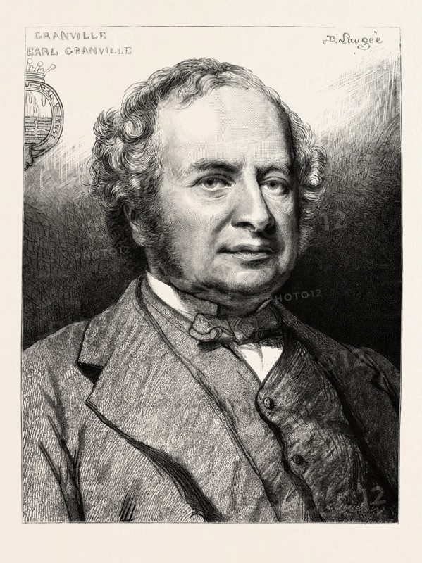 EARL GRANVILLE, K.G., THE NEW FOREIGN MINISTER, UK