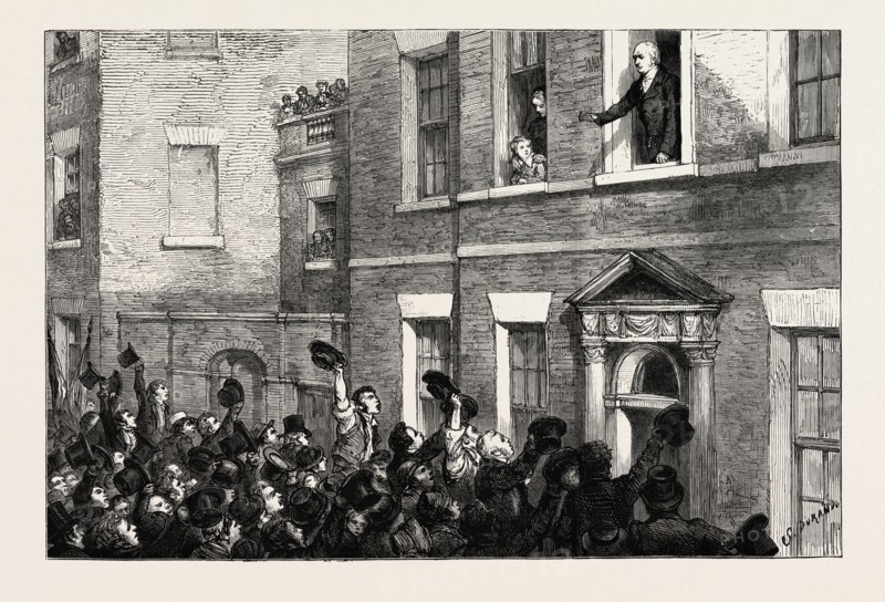 THE LIVERPOOL ELECTION, 1812, UK; Mr. Gladstone speaking at Hawarden on his 70th Birthday, December 29th, 1879: I remember, Gentlemen, what none of you could possibly recollect, I remember the first election of Mr. Canning in Liverpool.