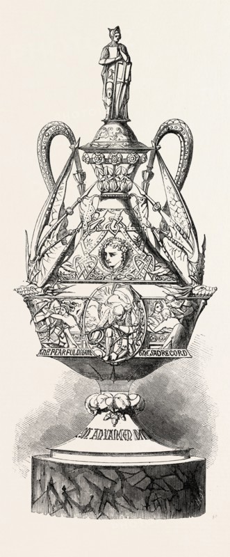 THE DONCASTER CUP, 1860 engraving