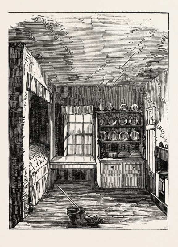 THE ROOM IN WHICH LIVINGSTONE WAS BORN, BLANTYRE, UK