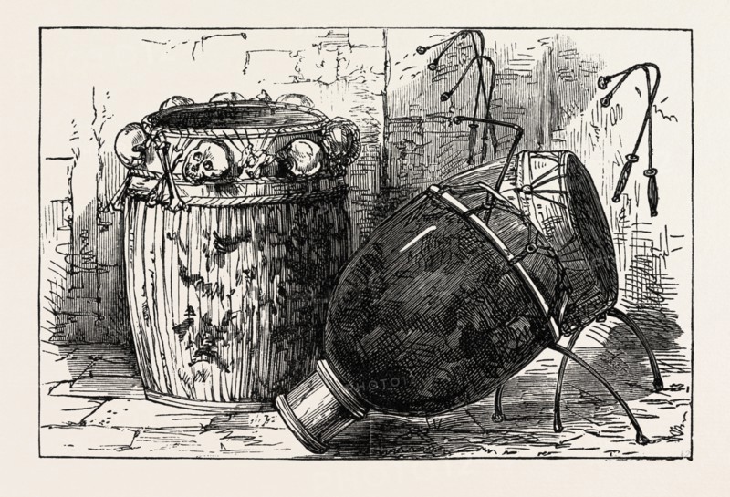 ASHANTEE WAR-DRUMS