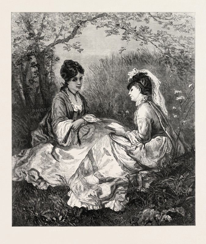 "A SHADY NOOK" BY P. RUMPF, OF DUSSELDORF