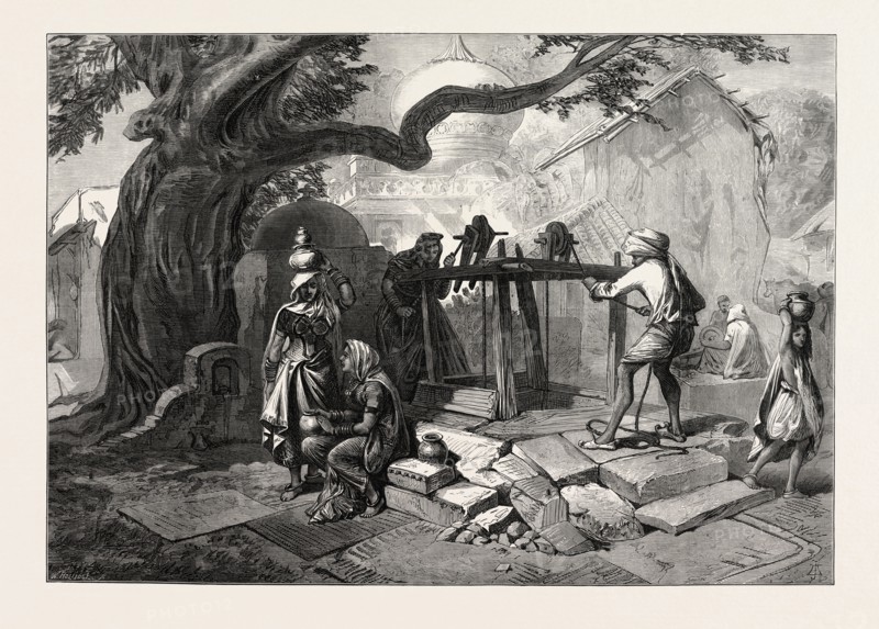 THE FAMINE IN INDIA: THE VILLAGE WELL