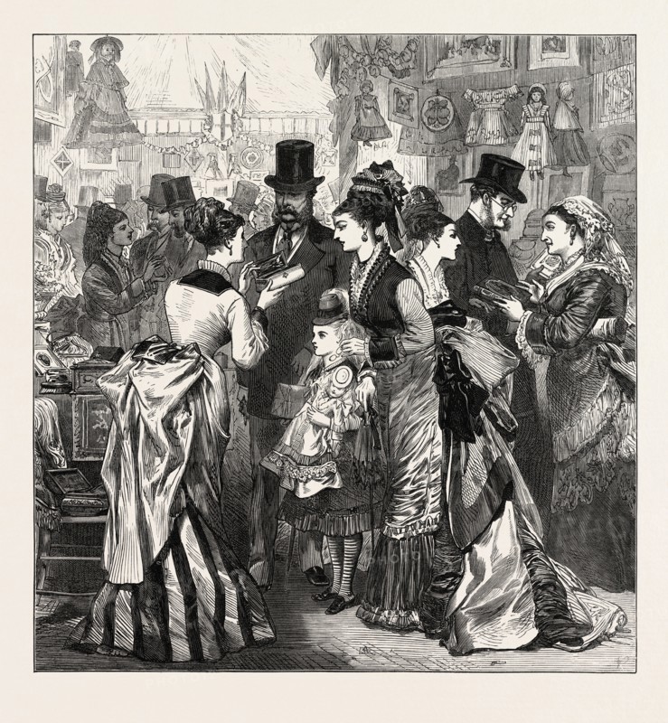 A FASHIONABLE CHARITY BAZAAR